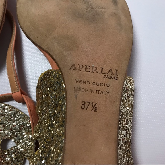 Aperlai Paris Women's Strap Sandal Heels 37.5 - Picture 5 of 6